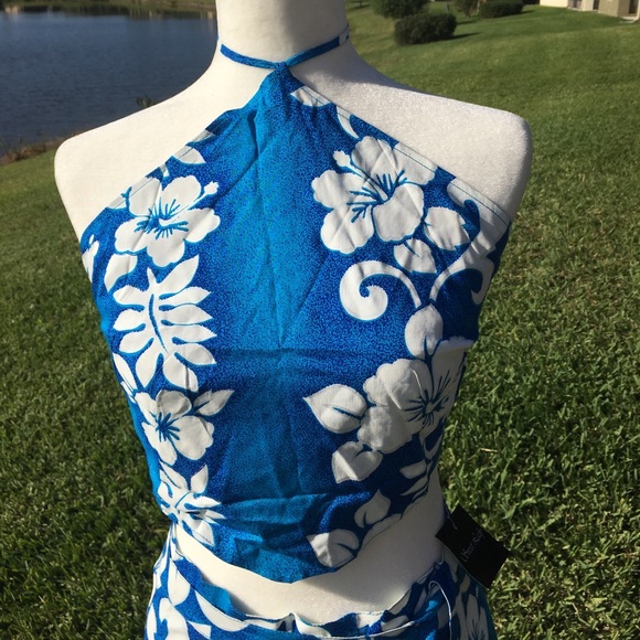 NEW 2pc Beach or Party Rayon One Size Fits Most - Picture 2 of 4